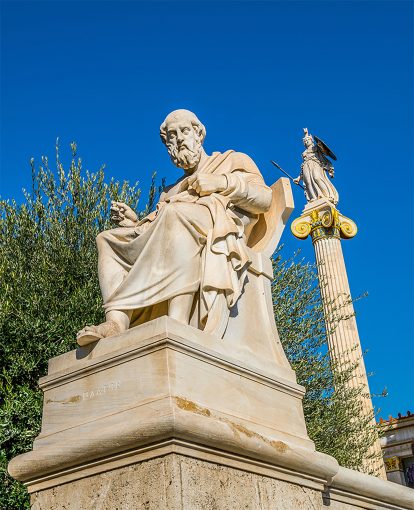 Plato, ancient greek philosopher